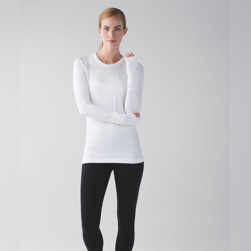 Lululemon Rest Less Pullover (First Release) in Heathered White Size Medium